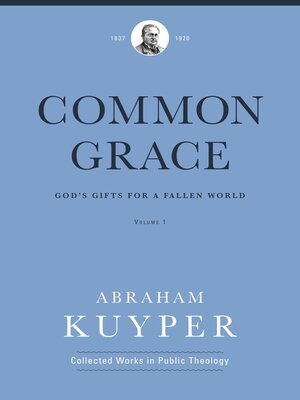cover image of Common Grace, Volume 1